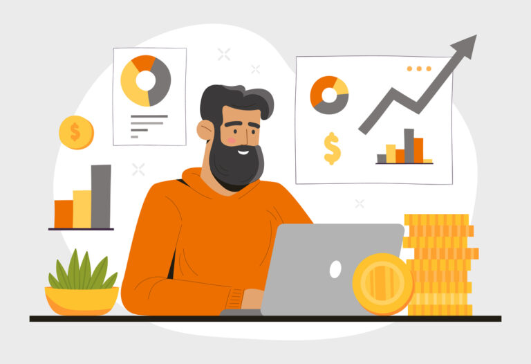 Digital marketer working on laptop – Digital Marketing Agency in Edmonton